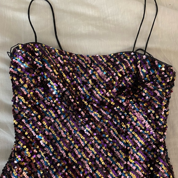 Aidan Mattox Sequin Mini Dress (24) - Picture 6 of 7